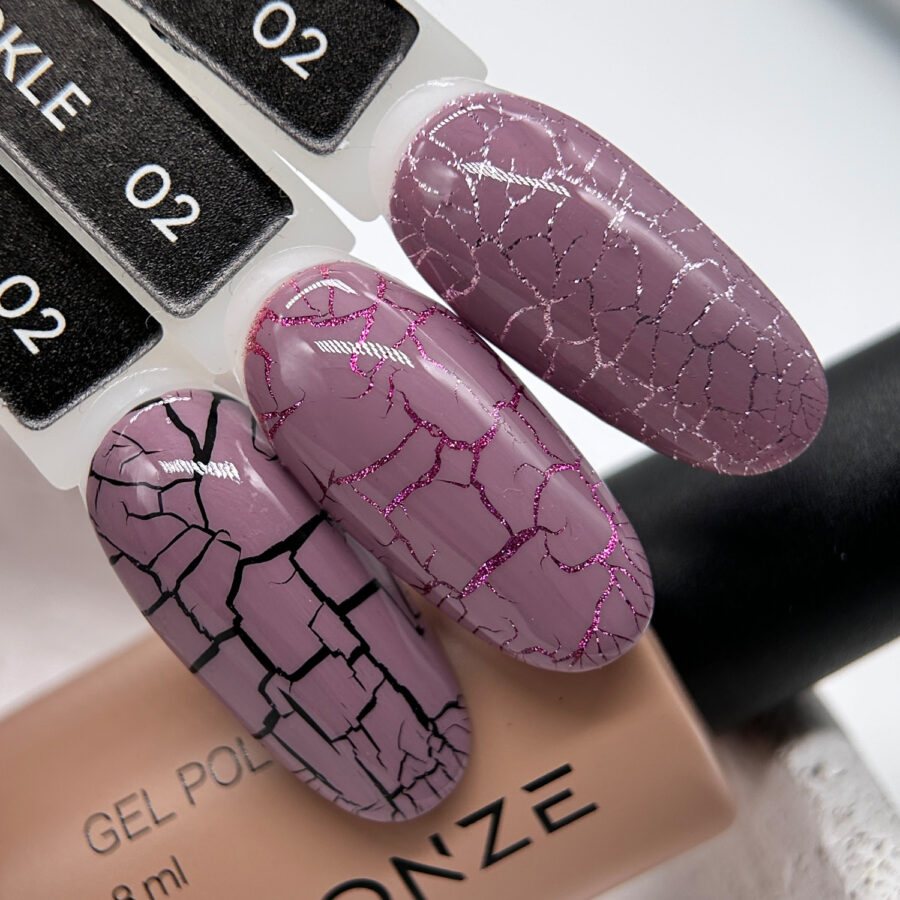Лак для ногтей Bronze Crackle #02, 8 мл