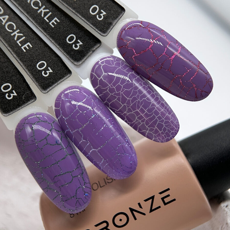 Лак для ногтей Bronze Crackle #03, 8 мл