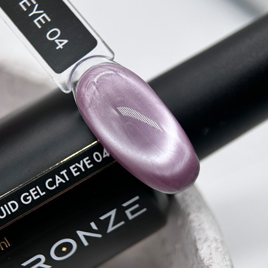Моделирующий Ликвид гель Bronze Cat Eye Liquid gel #04, 15 мл