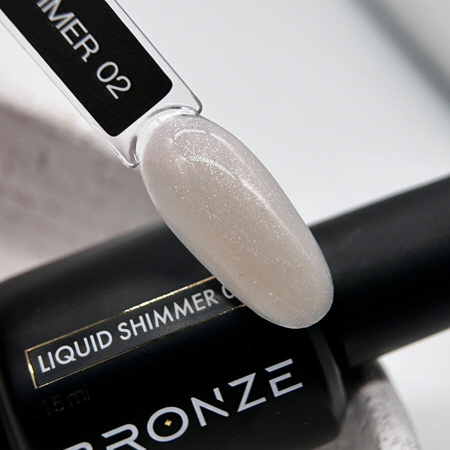 Моделирующий Ликвид гель Bronze Liquid gel Shimmer #02, 15 мл