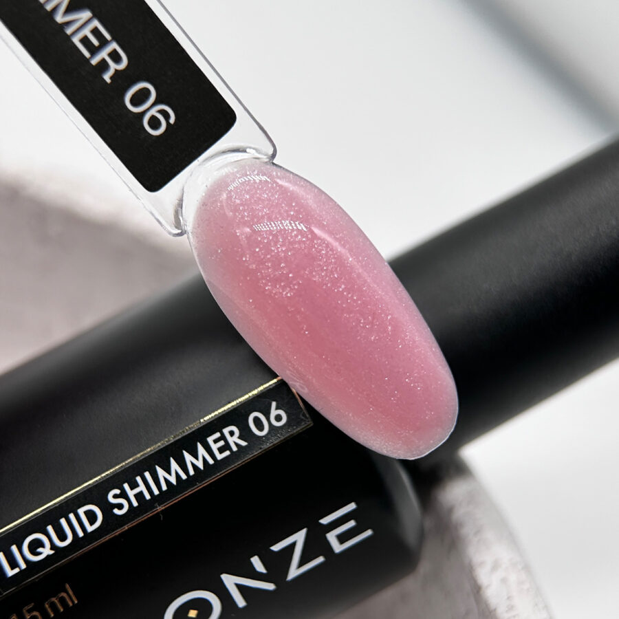 Моделирующий Ликвид гель Bronze Liquid gel Shimmer #06, 15 мл